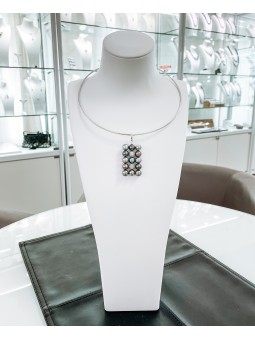 Pendentif 13 perles de...