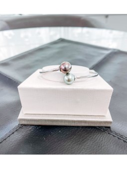 Bracelet en argent et 2...