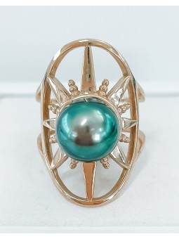 Bague Esmeralda en Or jaune...